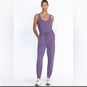 Johnny Was Purple Jumpsuit